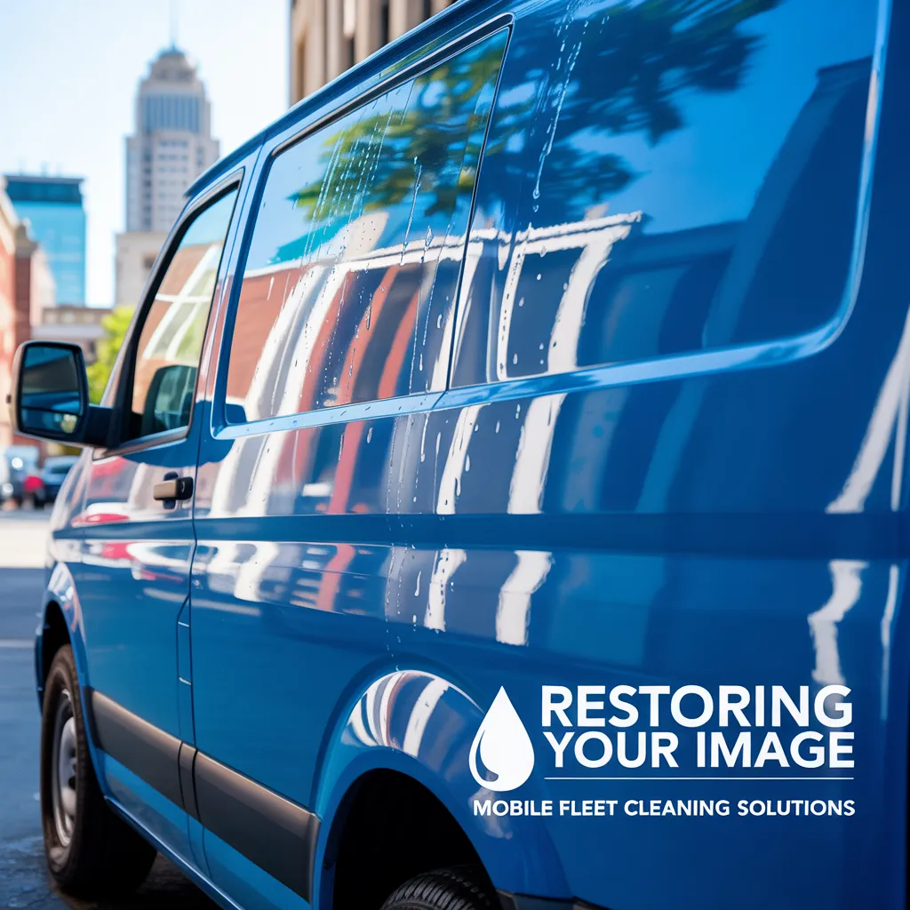 Fleet vehicles after professional washing near me.