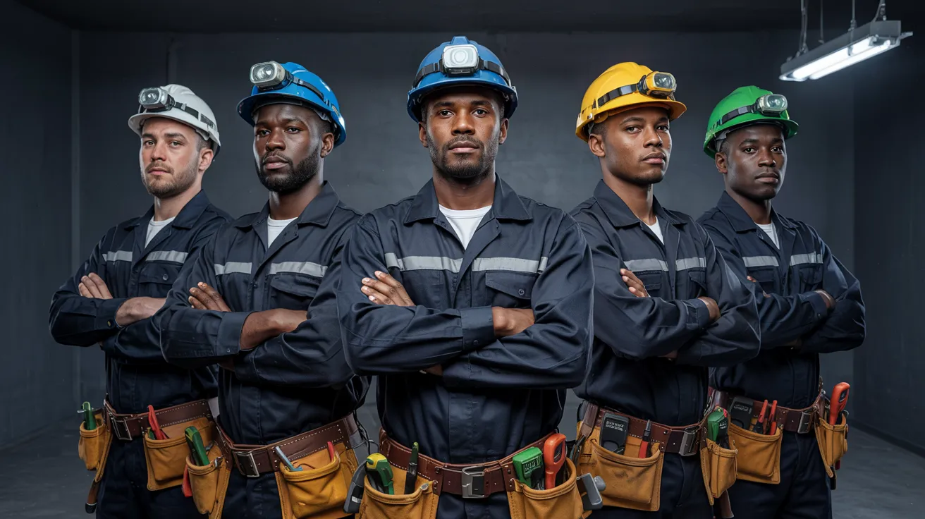 Skilled electricians from A Ford Appliance & Electrical Services in Wichita, Kansas, ensuring safety and efficiency.