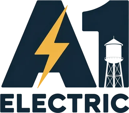 A1 electric logo