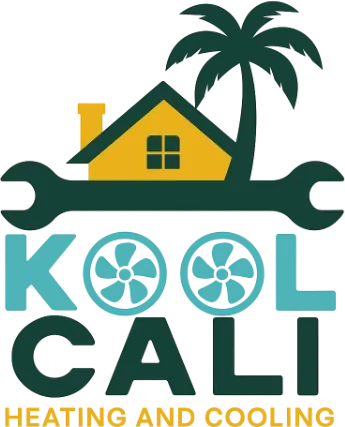Kool cali heating and cooling  logo