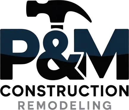 P&M Construction logo