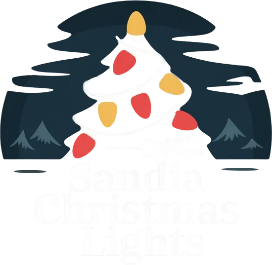 Sandia Christmas Lights logo
