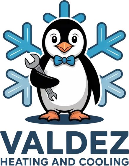 Valdez heating and cooling  logo