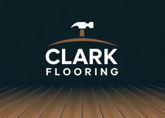 Clark Flooring logo showcasing premium flooring services in Cypress, CA, ideal for home and business enhancement.