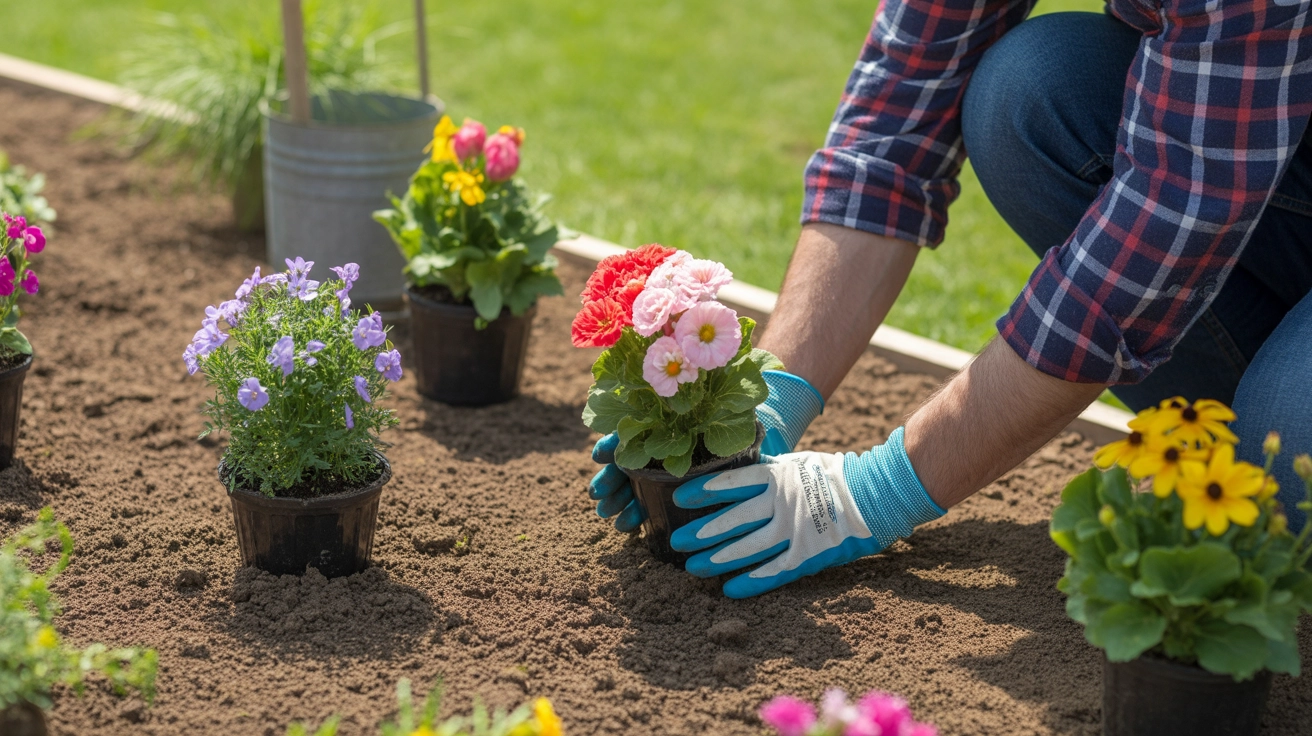 "Landscaping services by Eti Services in Myrtle Beach, SC, enhancing curb appeal with expert garden and lawn care."