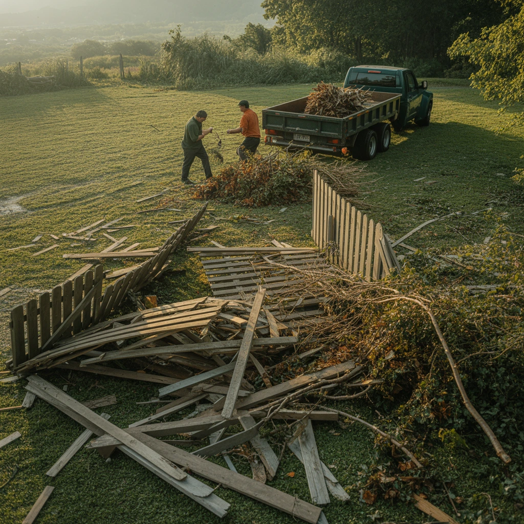 Efficient storm debris removal services near me.
